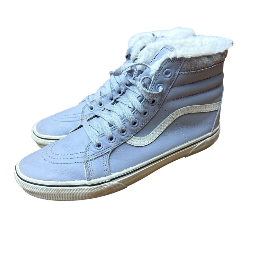 Vans men size 10  High-Top Sneakers - Soft Blue